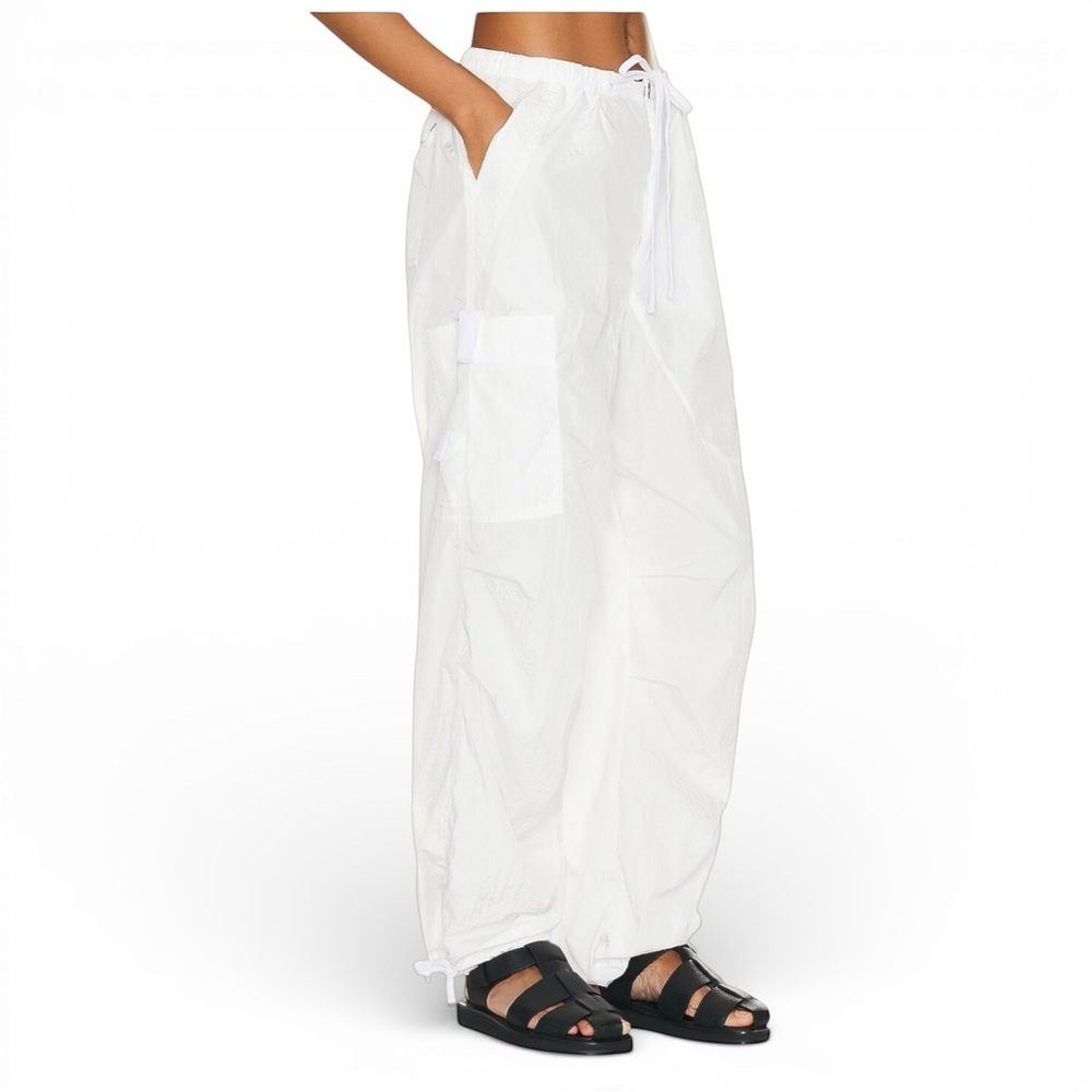 Year of Ours White Drawstring Track Pants
